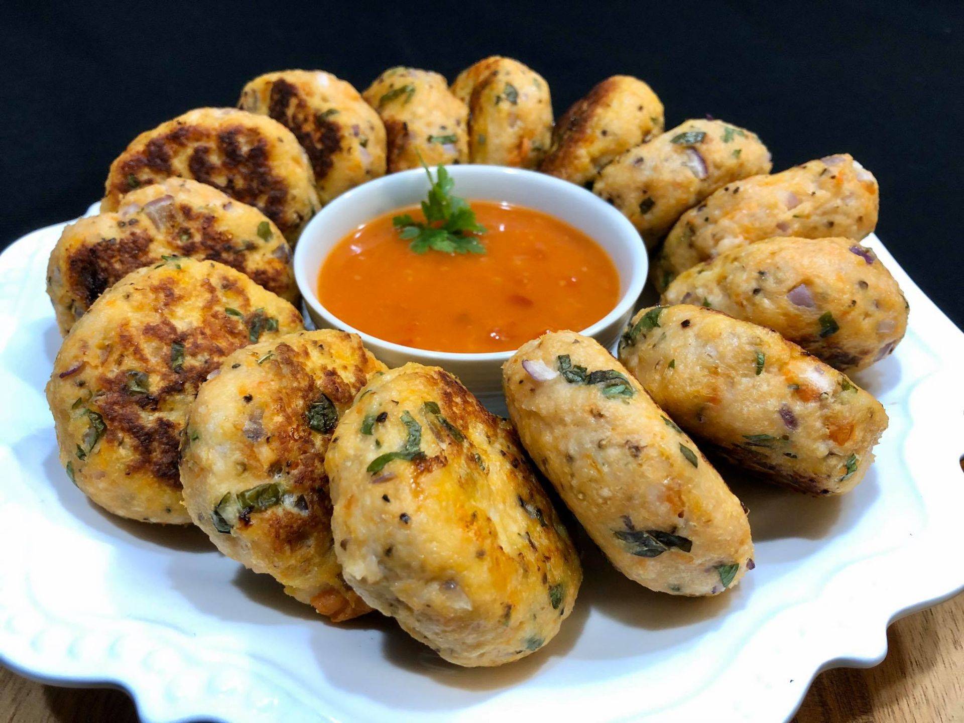 Sweet Potato & Chicken Patties 1a Feed Me Healthy with Anna Van Dyken