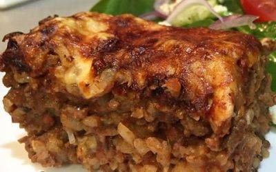 Beef And Rice Bake