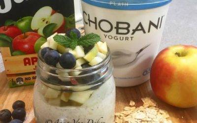 Overnight Oats – Apple & Blueberry