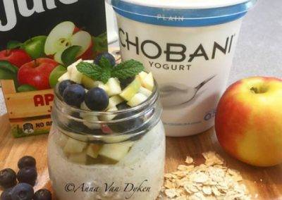 Overnight Oats – Apple & Blueberry