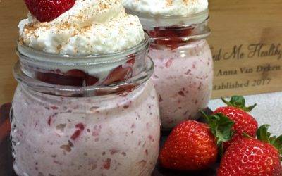 Overnight Oats – Strawberries & Cream