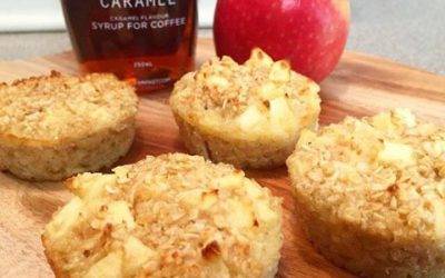 Muffins – Baked Apple & Caramel Oat