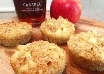 Muffins – Baked Apple & Caramel Oat