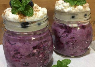 Overnight Oats – Blueberry & Lemon Cheesecake