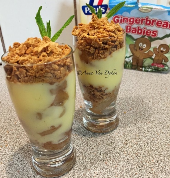 Ginger Pear and Custard – Mini Desserts