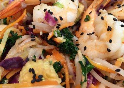 Prawn Stir Fry For One