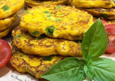 Fritters – Corn, Pea & Pumpkin