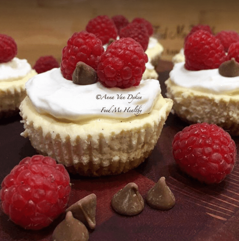 Lemon & Raspberry Cheesecakes