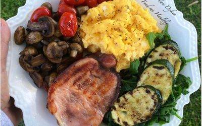 Lunch Platter – Zucchini & Bacon