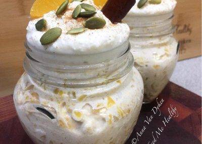 Overnight Oats – Peach & Cream