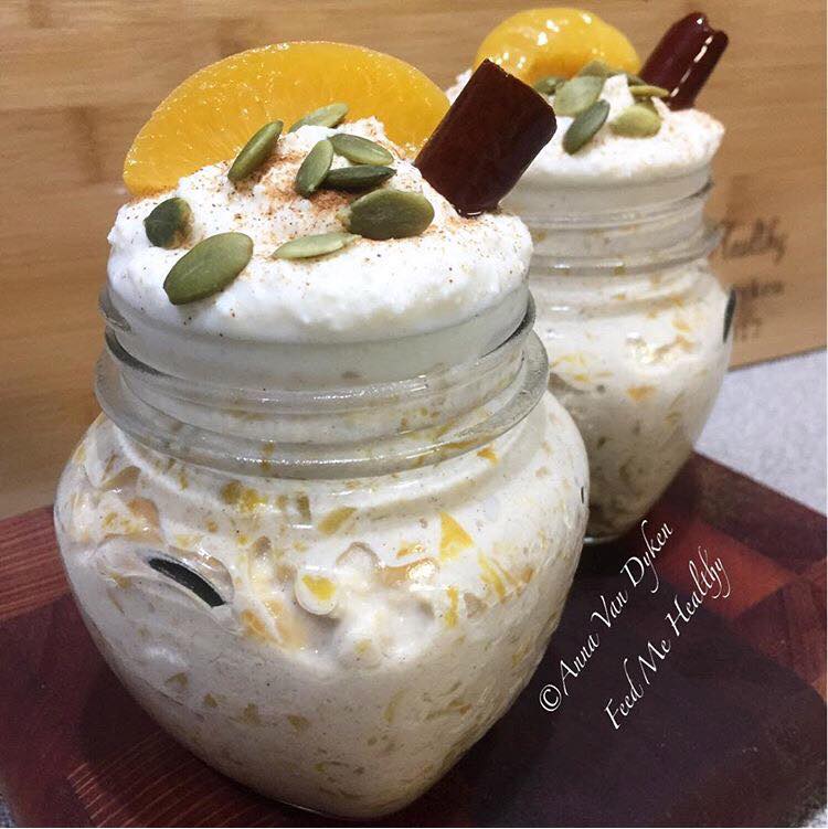 Overnight Oats – Peach & Cream