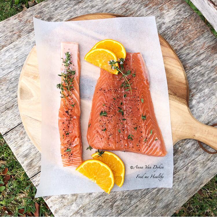 Orange Thyme & Maple Salmon