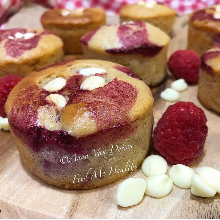 Muffins – Apple Raspberry & White Chocolate