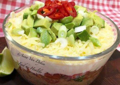 Healthy Layered Mexican Dip