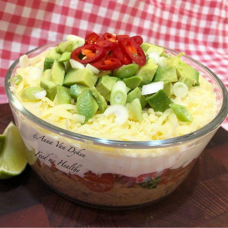 Healthy Layered Mexican Dip