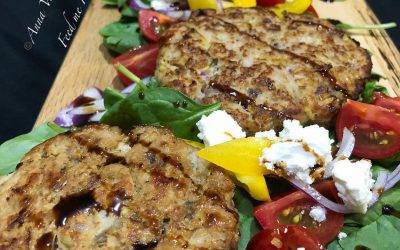 Tuscan Pork & Apple Burger Patties