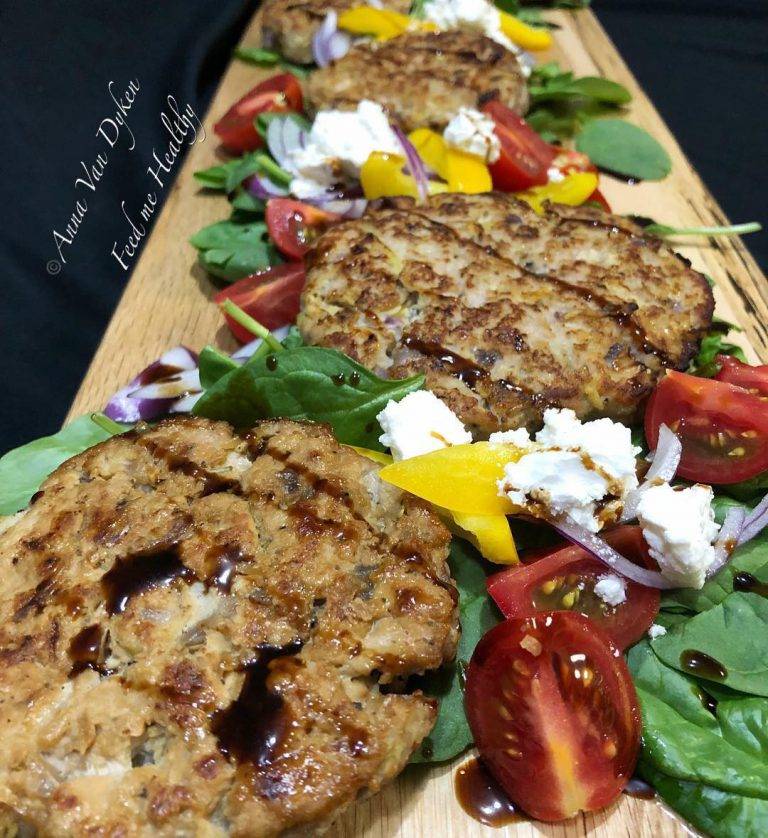 Tuscan Pork & Apple Burger Patties