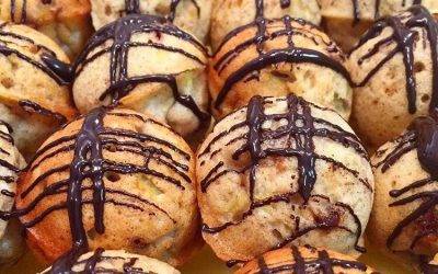 Banana & Choc Chip Cake Balls