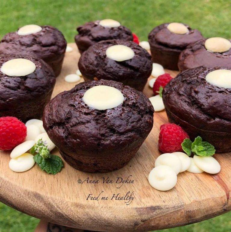 Double Choc Banana Bread Muffins