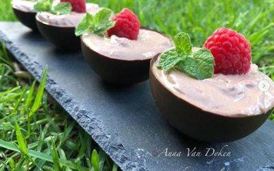 Chocolate Mousse Eggs