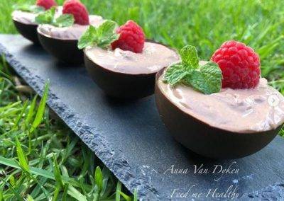 Chocolate Mousse Eggs