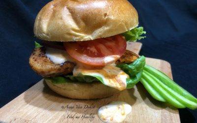 Portuguese Chicken Burger Nando’s Style