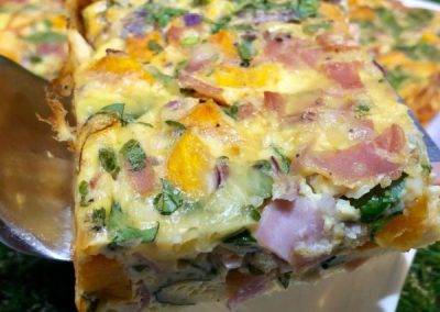 Crustless Quiche