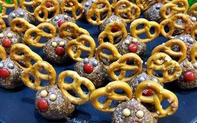 Christmas Reindeer Bliss Balls