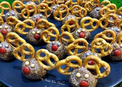 Christmas Reindeer Bliss Balls