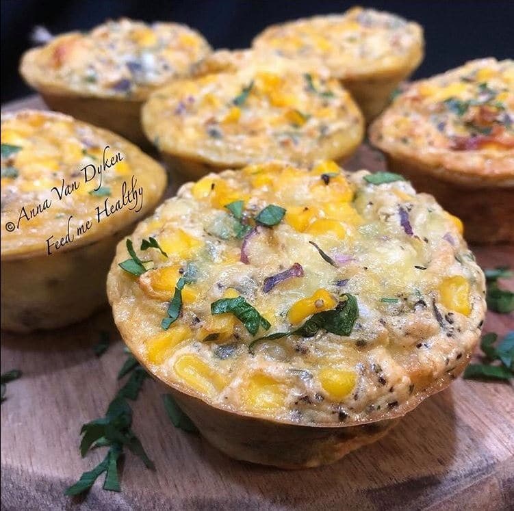 Cheesy Corn Muffins