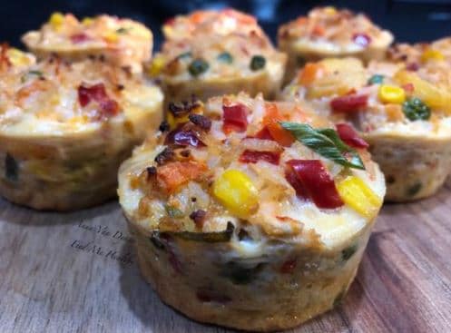 Fried rice cups