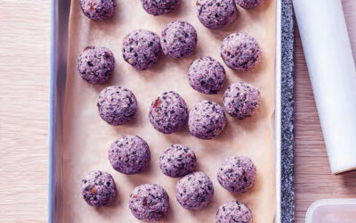 Anna’s Blueberry Coconut Bliss Balls