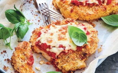 Cauliflower Parmigiana Tray Bake