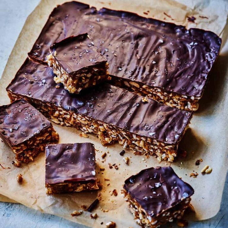 Chocolate Almond Slice