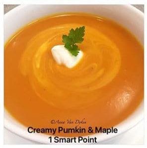 Soup – Creamy Pumpkin & Maple