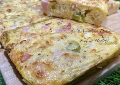 Cheesy Potato & Bacon Breakfast Bake