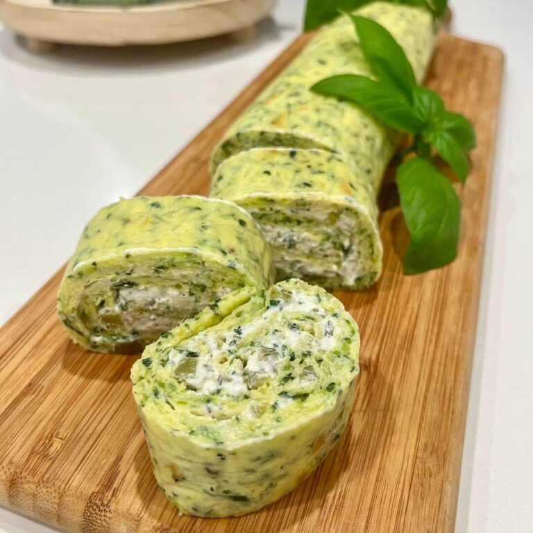 Zucchini & Herb Yoghurt Roll